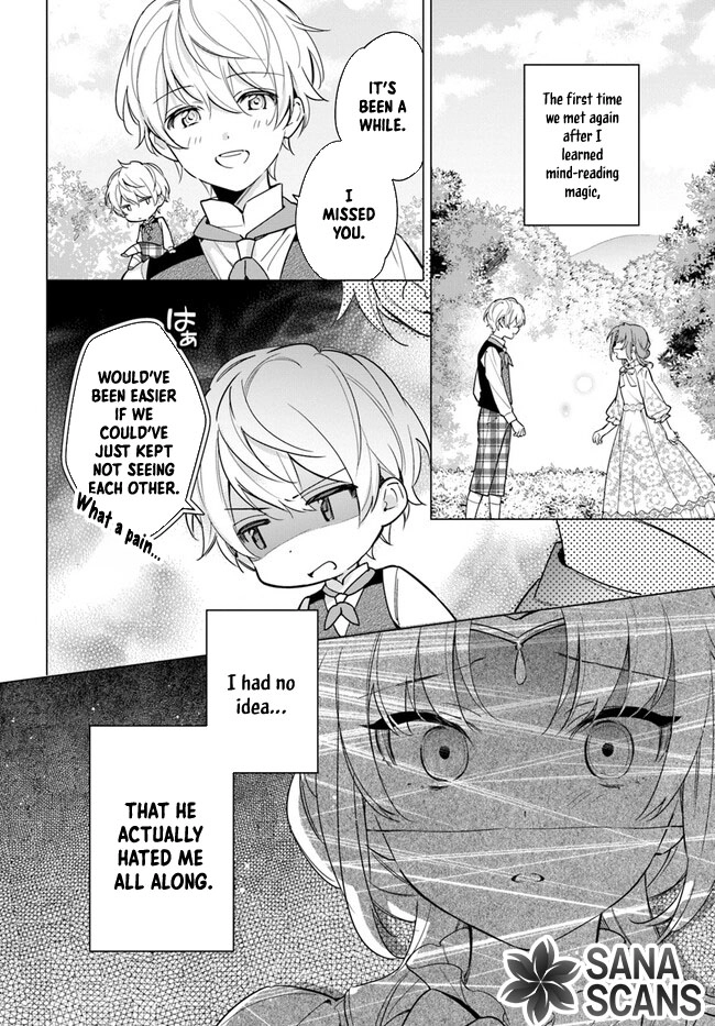 The princess who can read minds doesn't notice her fiancé's overwhelming love. Chapter 1 Page 31